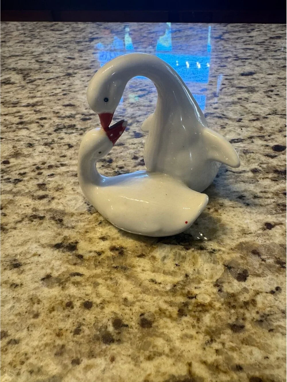 Vintage Hand Painted Goose Porcelain Figurines Grandmillenial